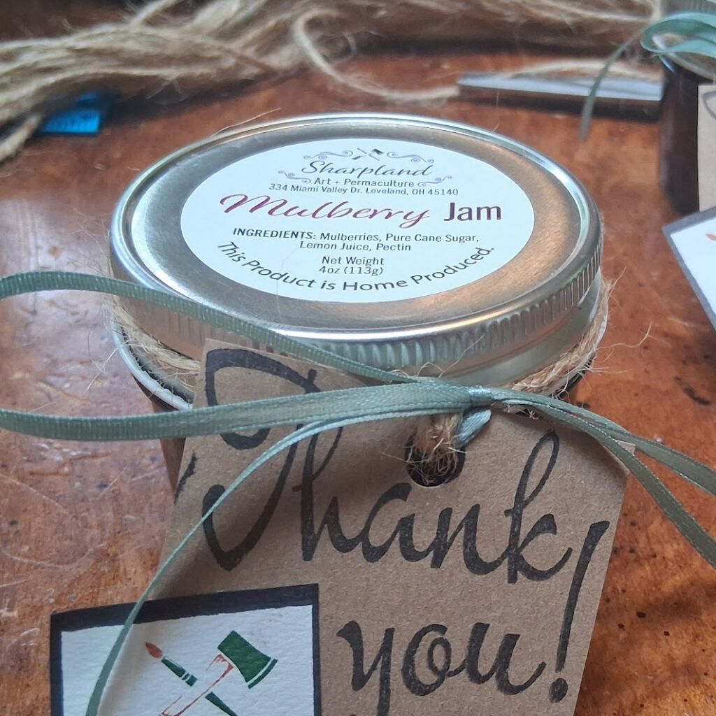 mulberry jam sharpland